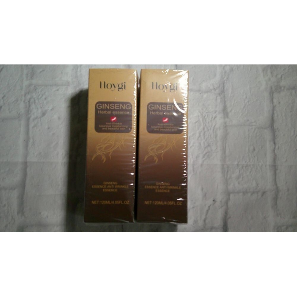 Lot of 2 Hoygi Ginseng Herbal Essence Anti Wrinkle 120 ML Moisturizing